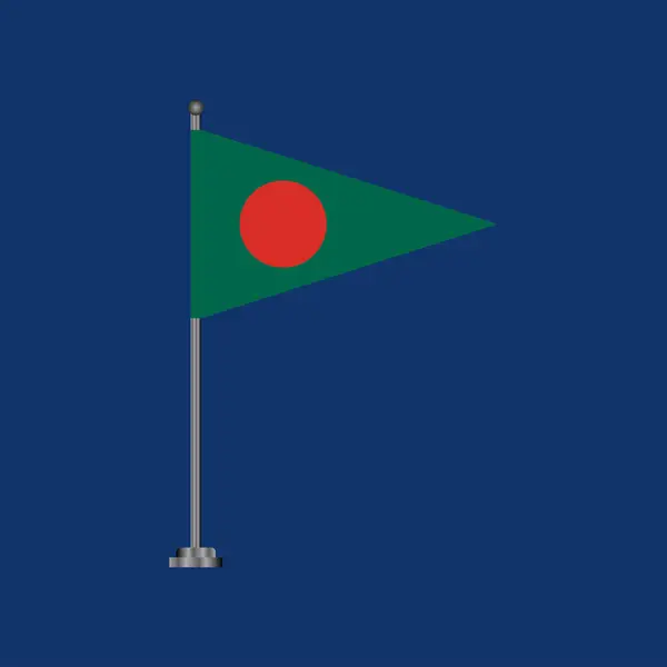 stock vector Illustration of Bangladesh flag Template