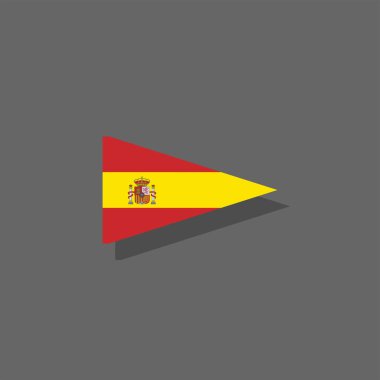 Illustration of spain flag Template