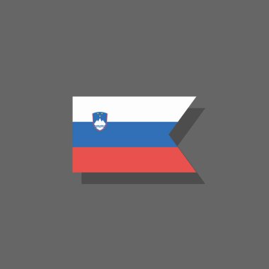 Illustration of slovenia flag Template