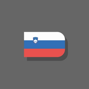 Illustration of slovenia flag Template