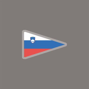 Illustration of slovenia flag Template