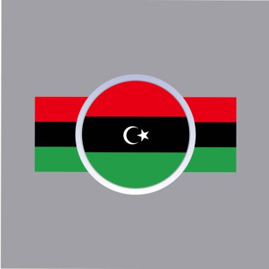 Libya Bayrak Şablonu