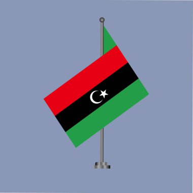 Libya Bayrak Şablonu