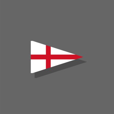 İngiltere Bayrak Şablonu, Renkli Resimler 