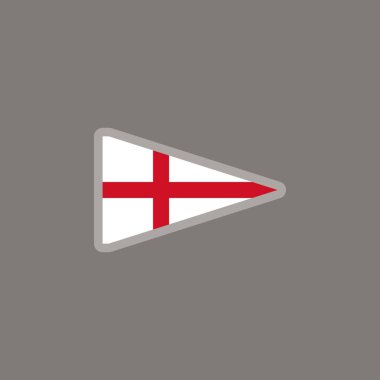 İngiltere Bayrak Şablonu, Renkli Resimler 