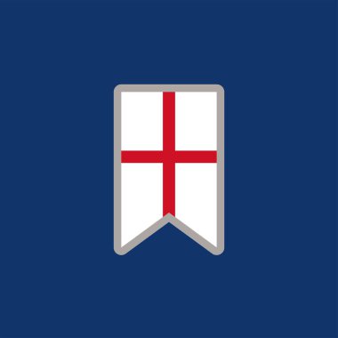 İngiltere Bayrak Şablonu, Renkli Resimler 