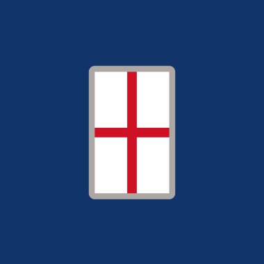 İngiltere Bayrak Şablonu, Renkli Resimler 