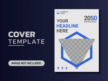 Yaratıcı kurumsal kitap kapağı tasarımı