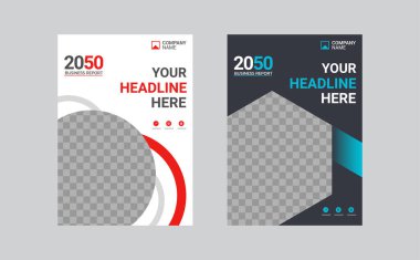 Yaratıcı kurumsal kitap kapağı tasarımı