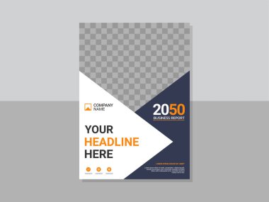 Modern Şirket Kapağı İş Şablonu