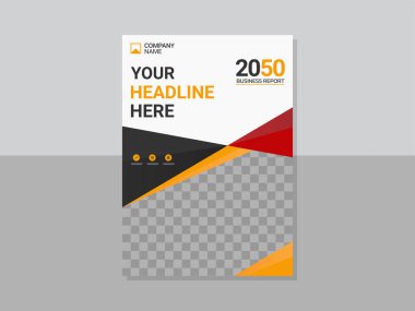 Modern Şirket Kapağı İş Şablonu