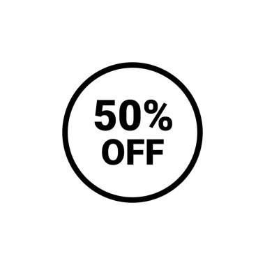 Daire satış rozeti şablonu