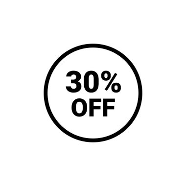 Daire satış rozeti şablonu