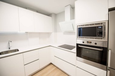 perfectly equipped modern kitchen in a home