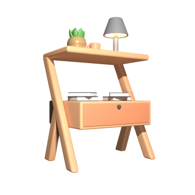 Bir sonraki projenizi modern iç mimari, ev dekorasyonu ve mobilya markası için tasarlanmış temiz ve yumuşak bir 3D simgeyle yükseltin..