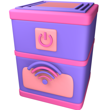 Akıllı ev aletleri için tasarlanmış temiz ve modern bir 3D simge paketi. Gösteri hoparlörleri, ampuller, kameralar ve gerçekçi dokuları ve yuvarlak formları olan sensörler. Dijital tasarımcılar ve uygulama arayüzleri için ideal.