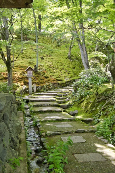 Escadas Templo Jojakko Quioto Japão — Fotografia de Stock