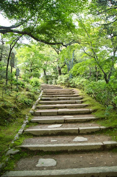 Les Escaliers Temple Jojakko Kyoto Japon — Photo