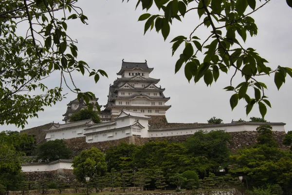 Japonya 'nın en güzel kalesi Himeji Kalesi Hyogo' nun manzarası..