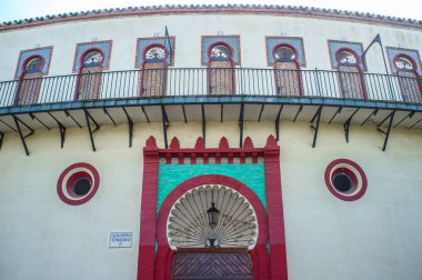 Bulring of Almendralejo, Badajoz, Extremadura, İspanya. Açık hava görüntüsü