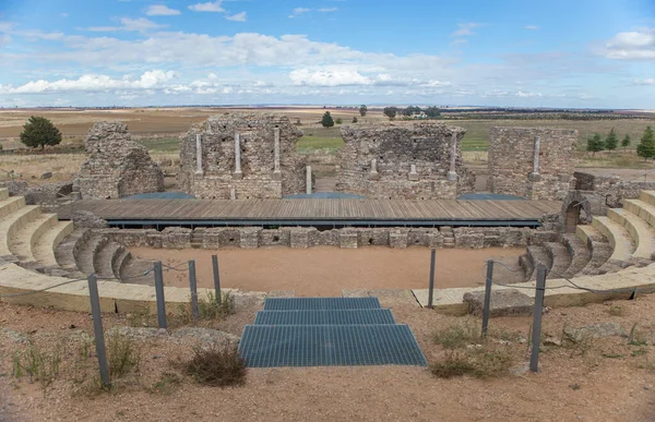 Römische Überreste Der Stadt Regina Turdulorum Casas Reina Badajoz Spanien — Stockfoto