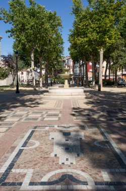 Lucena dowtown park. Village is located in the south east of the province, near the Sierras Subbeticas, Cordoba, Spain