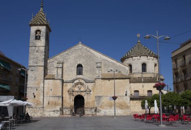 Lucena, Spain - Jun 1st, 2019: Renaissance Church Of Saint Matthew In Lucena,  Village is located in the south east of the province, near the Sierras Subbeticas, Cordoba, Spain