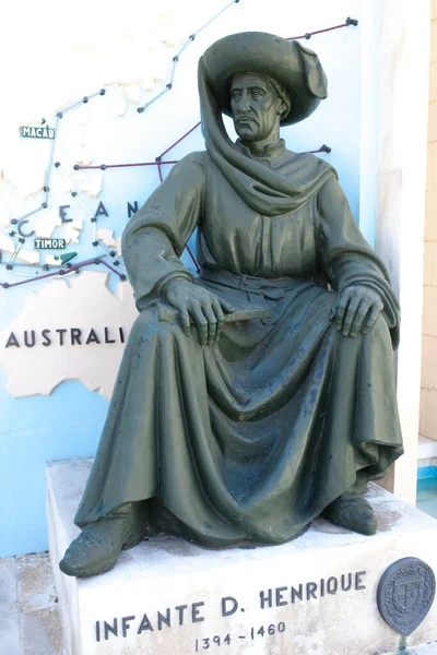 Coimbra Portugal Sept 7Th 2019 Prince Henry Navigator Sculpture Unknown — Stock Photo, Image