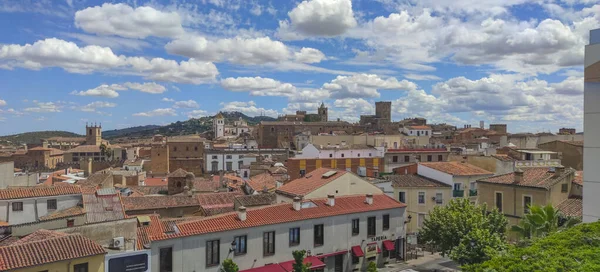 Complesso Urbano Caceres Panorama Del Quartiere Storico Caceres Estremadura Spagna — Foto Stock