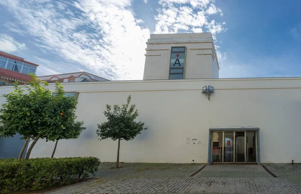 Edifício Museu Ciência Vinho Edifício Almendralejo Antiga Fábrica Álcool Extremadura — Fotografia de Stock