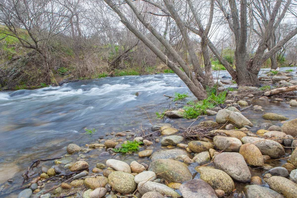 Ambroz Fluss Während Durch Abadia Caceres Spanien Fließt Der Nähe — Stockfoto