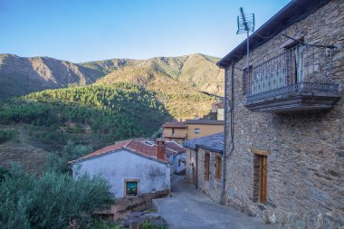 La Huetre, Las Hurdes Bölgesi, Caceres, Extremadura, İspanya