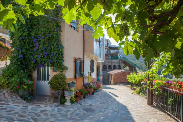 Casares Beautiful Little Town Las Hurdes Region Caceres Extremadura Spain — Stock Photo, Image