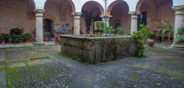 P. de Acim, İspanya - 21 Ocak 2024: El Palancar Manastırı Yeni Manastırı, Pedroso de Acim, İspanya