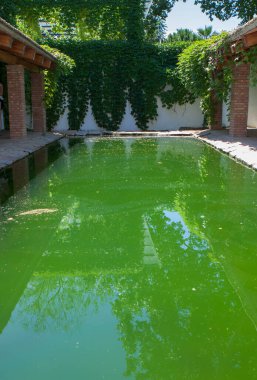 Alange, Badajoz, Extremadura, İspanya 'nın açık el çamaşırhanesi.