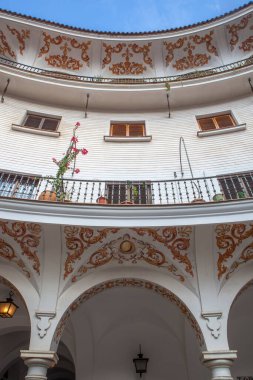 Cabildo Meydanı, Seville, İspanya. Katedral 'e yakın olan az bilinen bir yer.