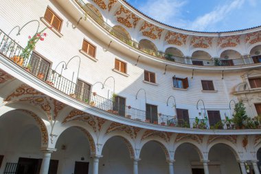 Cabildo Meydanı, Seville, İspanya. Katedral 'e yakın olan az bilinen bir yer.