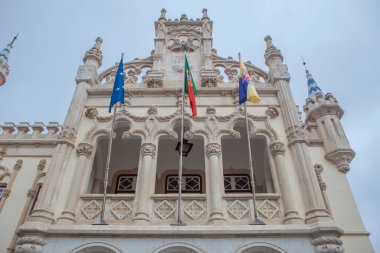Sintra, Portekiz belediye binası. Büyük Lizbon Bölgesi 'nin başlıca turizm beldesi
