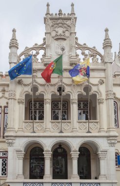 Sintra, Portekiz belediye binası. Büyük Lizbon Bölgesi 'nin başlıca turizm beldesi