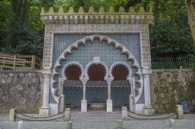 Sintra, Portekiz 'in Mağribi Çeşmesi. Büyük Lizbon Bölgesi 'nin başlıca turizm beldesi