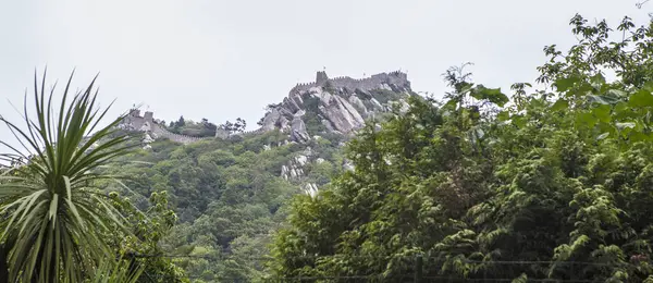 Sintra Mağribi Kalesi, Portekiz. Büyük Lizbon Bölgesi 'nin başlıca turizm beldesi