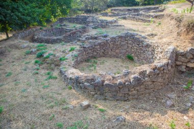 Castromao Hillfort, Celanova, Orense, Galiçya, İspanya