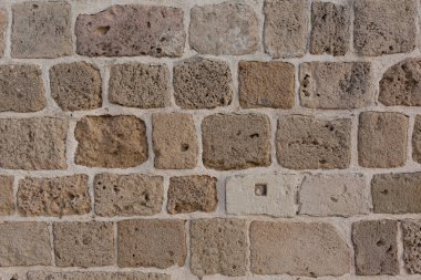 Osmanlı yönetimi sırasında antik Acre şehrinin kale duvarının bir parçası.