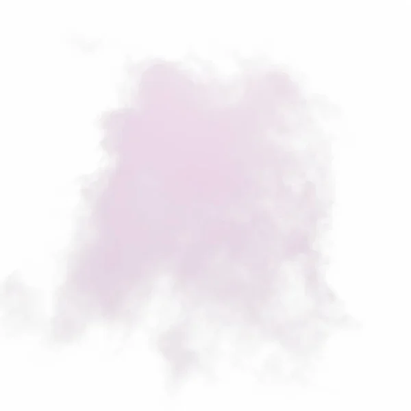 Roze Mist Render Geïsoleerd Witte Achtergrond — Stockfoto