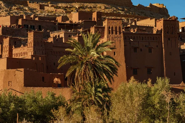 Kuzey Afrika. Fas 'ta. Ait Benhaddou köyü. Kasbah.