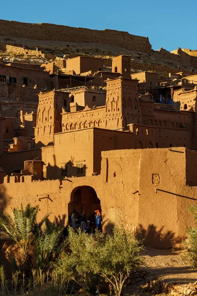 North Africa. Morocco. Ksar Ait Benhaddou in the Atlas Mountains of Morocco. UNESCO World Heritage Site since 1987