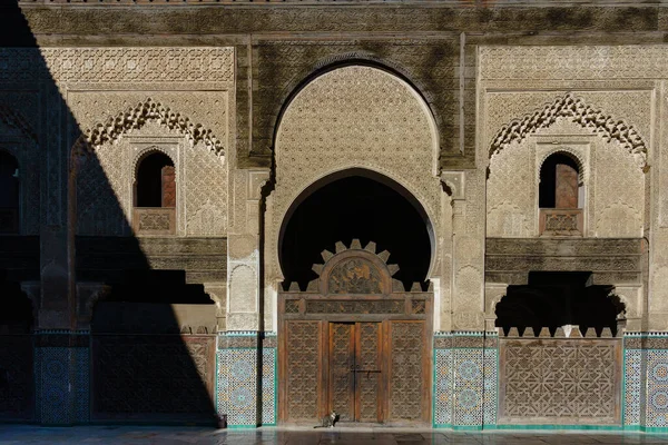 Marrocos Fez Medersa Bou Inânia Construída Entre 1350 1355 Para — Fotografia de Stock