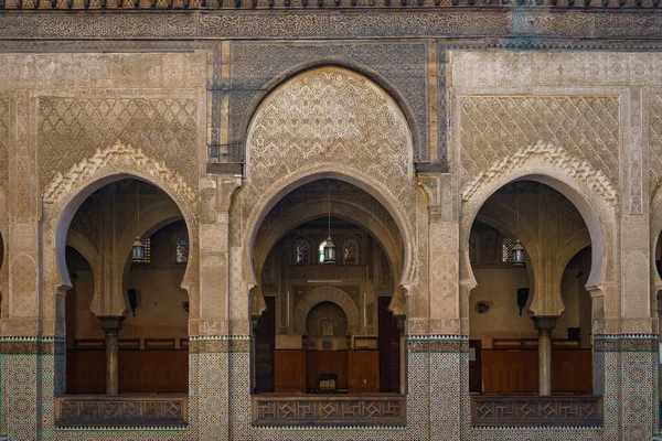 Марокко Фес Медерса Боу Інанія Побудована Між 1350 1355 Роками — стокове фото