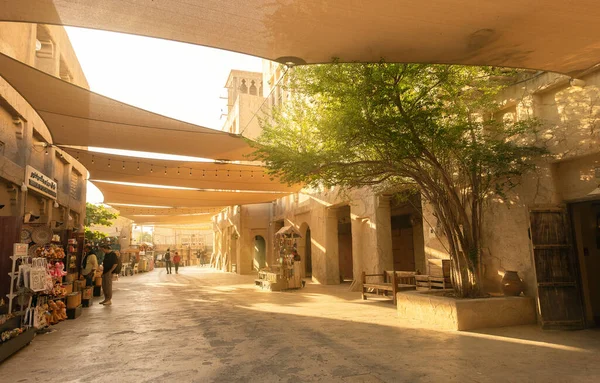 Al Seef at Dubai Creek, Dubai UAE. Editorial taken 2 January 2023