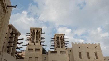 Street view of a luxury residential area in Dubai.